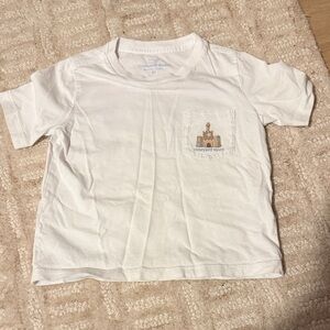 Vineyard Vines Kids White Tee with Logo
